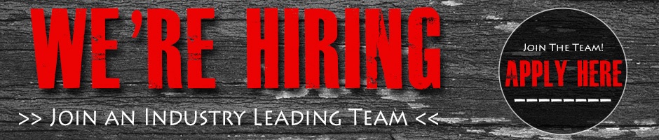 We're hiring, join an industry leading team