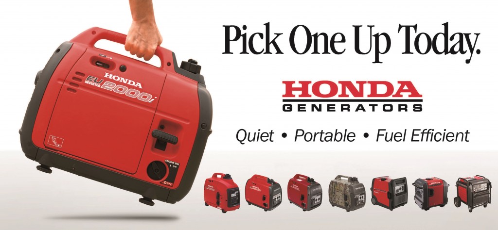 Honda generator advertisement